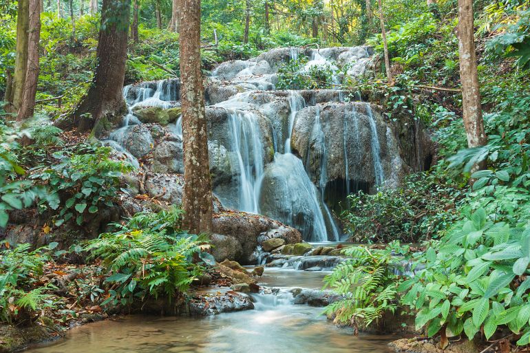 770 Sensationell Nord Waterfall Pu Kang In Doi Luang National Park Chiang Rai shutterstock 1344834731