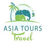 300 Q Logo Asia Tours Travel mit Blumen
