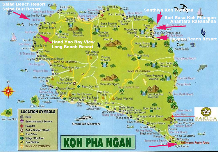 Home - Regionen & Orte - Koh Phangan | Asia-Tours